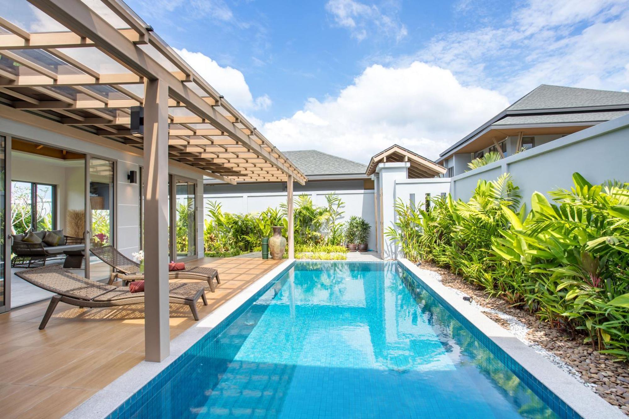 Luxury 2Br Villa Dalaa 3, Private Eco Pool, Gated Residence, 카말라 비치 외부 사진